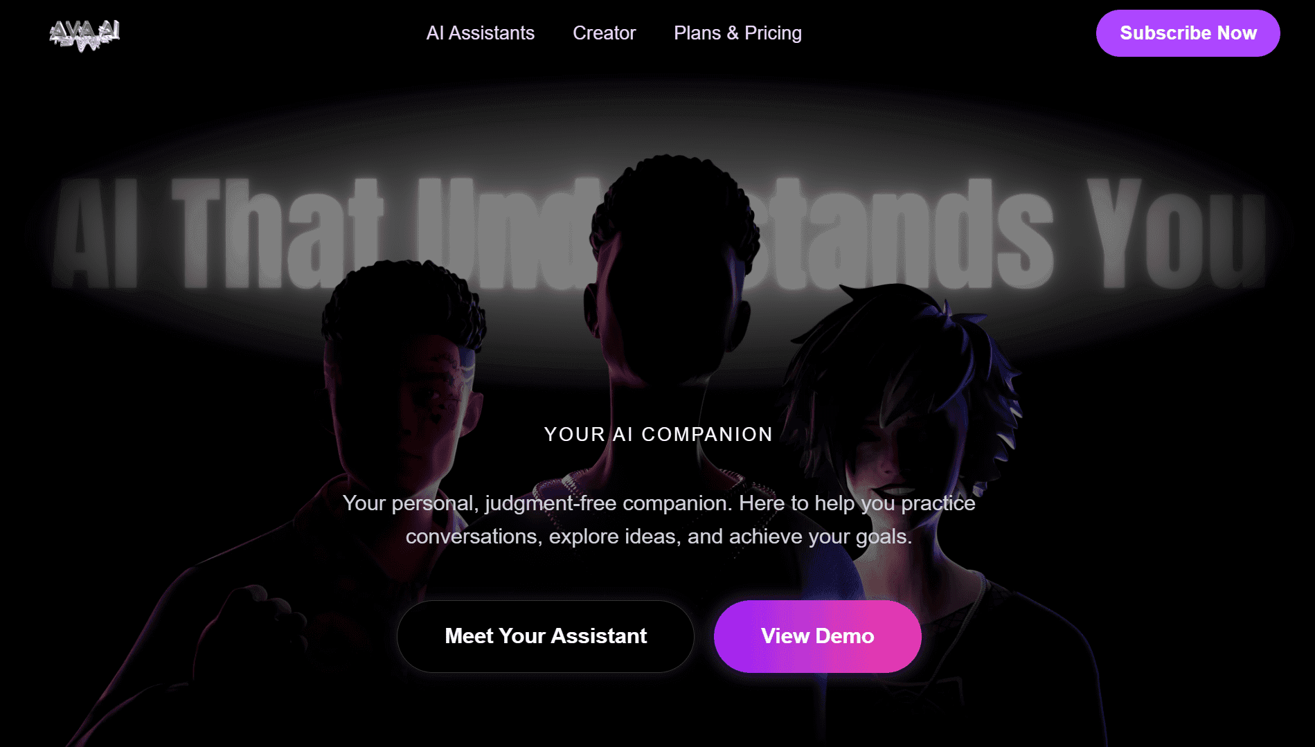 Showcase of AVA.AI - AI Avatar Platform