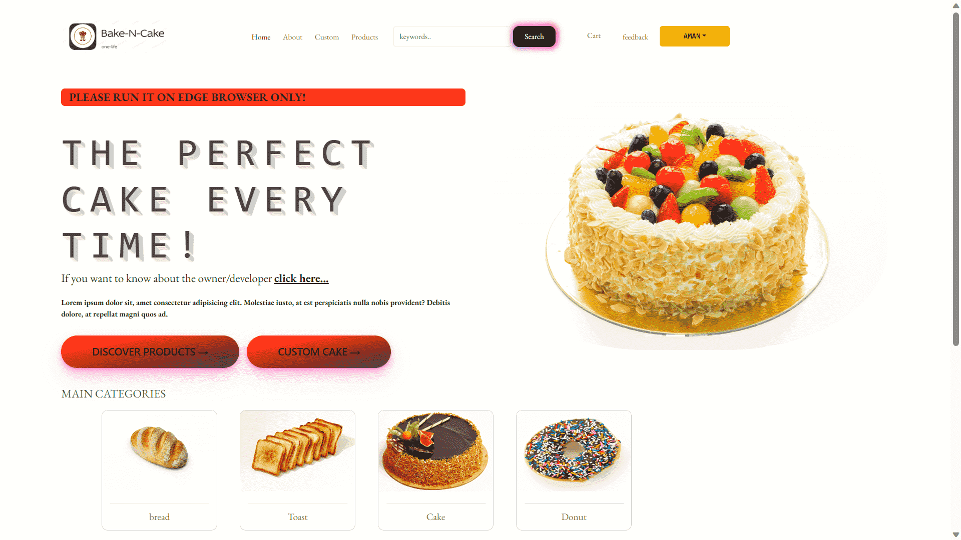 Showcase of Bake-N-Cake