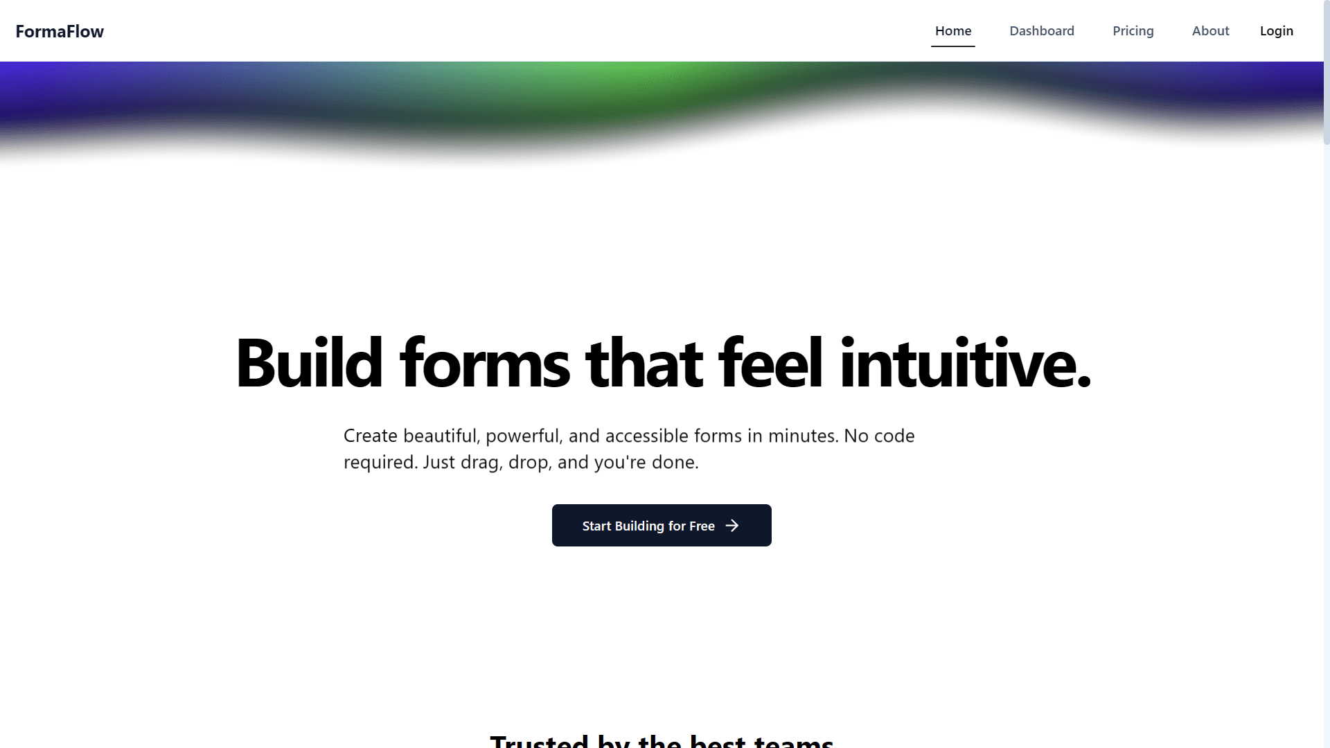 Showcase of FormaFlow - Intuitive Form Builder